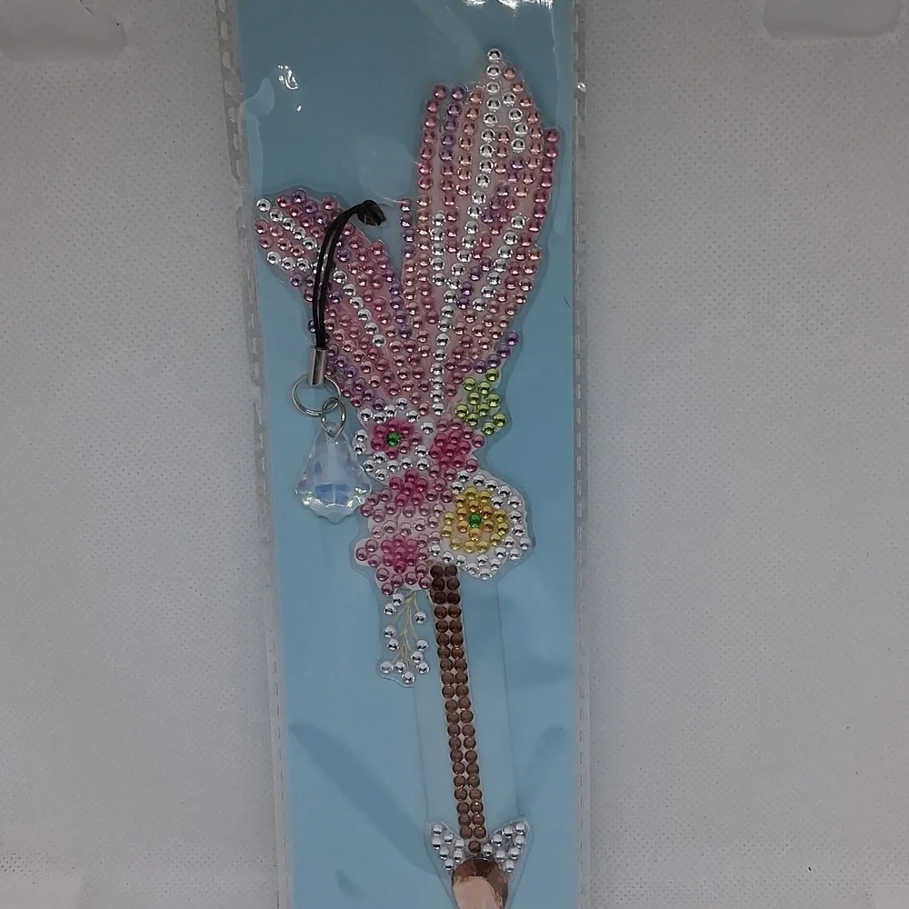 Handmade Rhinestone Bookmark - Picture 2 of 3